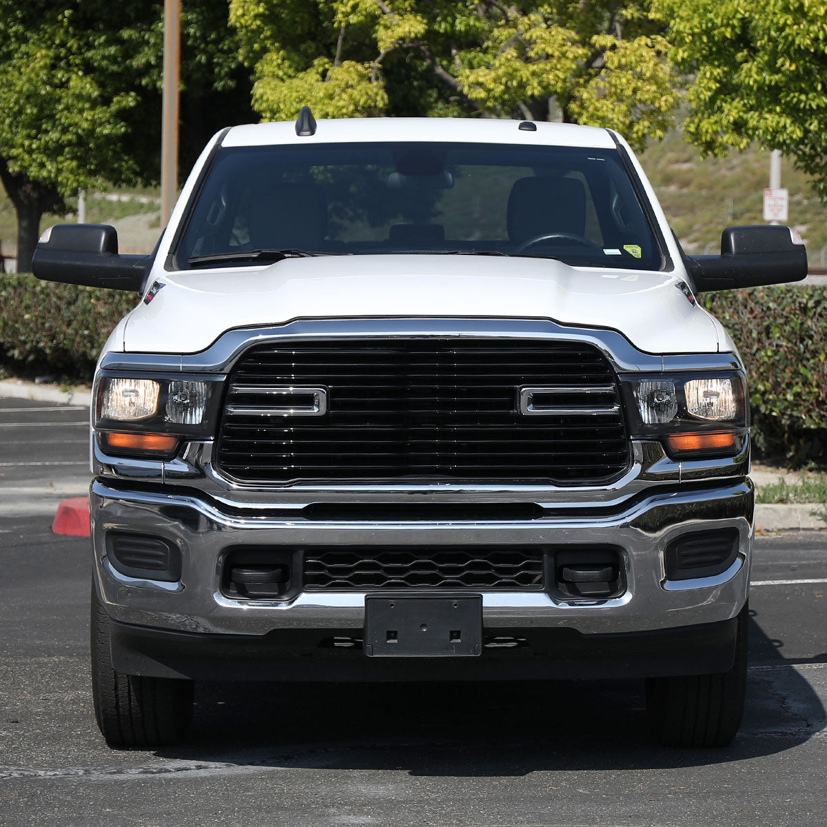 Spec-D 19-24 Ram 2500/3500 Passenger Headlight Black Replacement