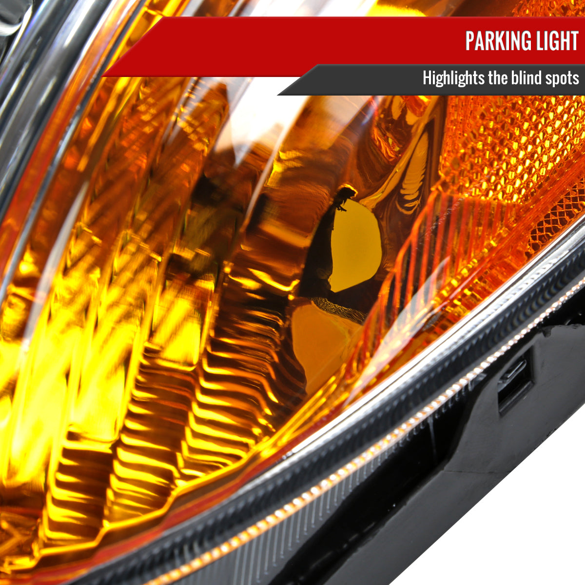 Spec-D 01-03 Toyota RAV4 Headlights OEM Style Chrome