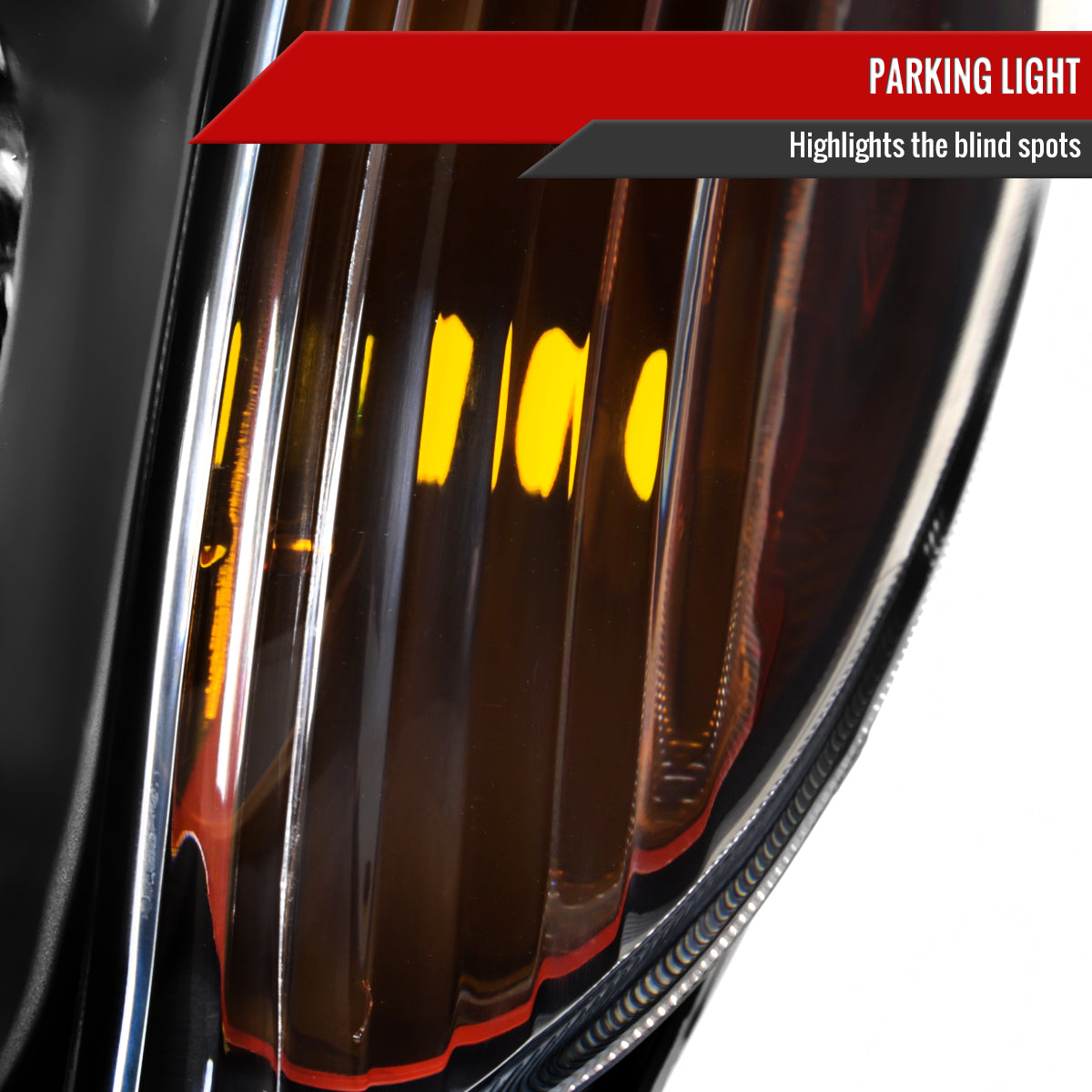 Spec-D 01-03 Toyota RAV4 Headlights OEM Style Matte Black/Clear