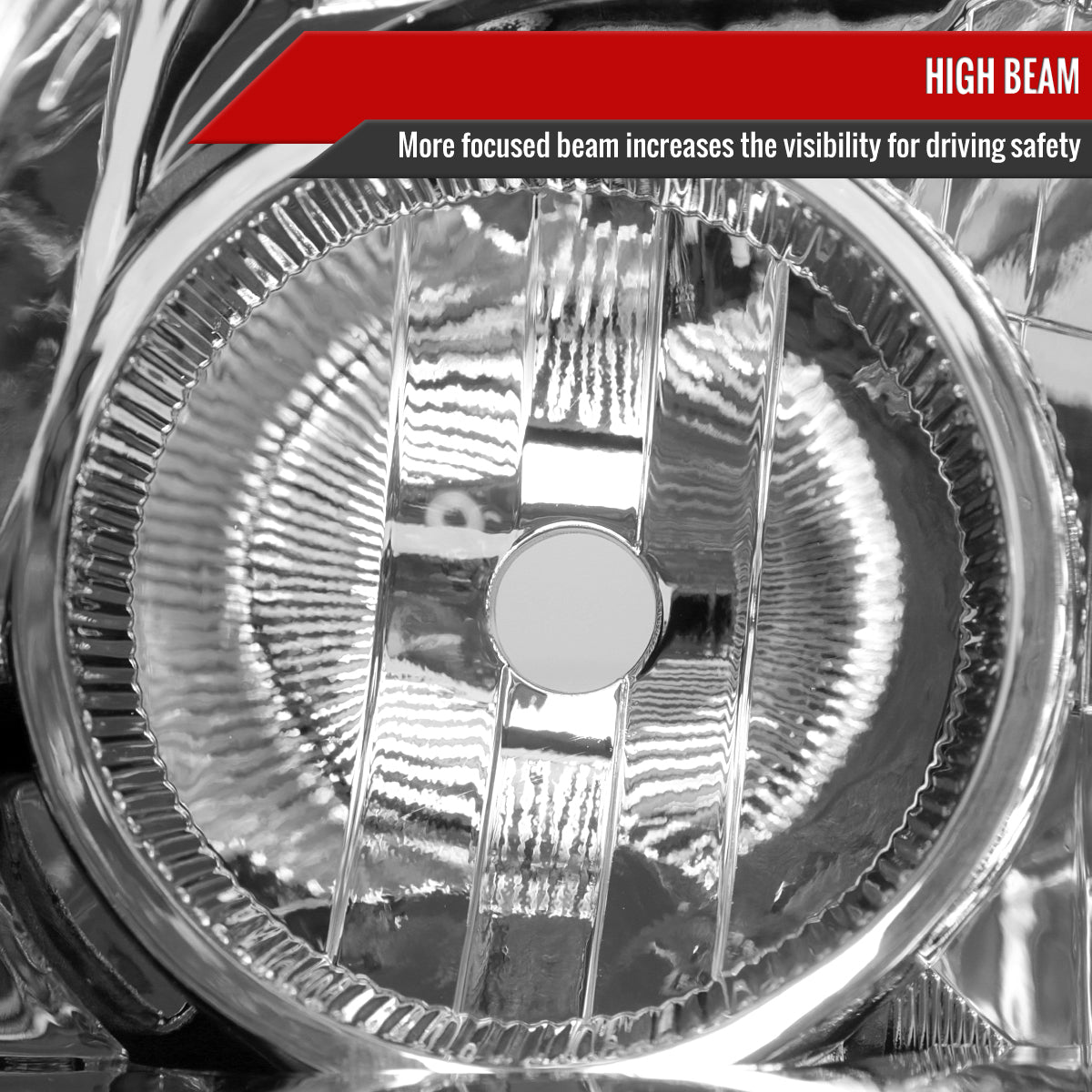 Spec-D 06-08 Toyota RAV4 OEM Style Headlights Chrome/Clear