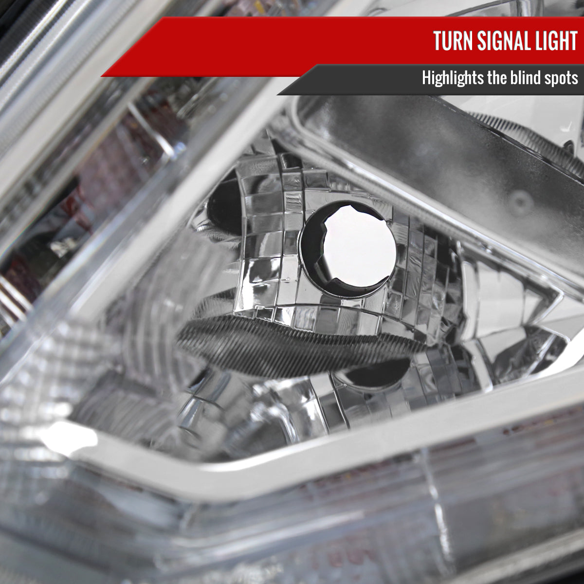 Spec-D 14-16 Nissan Rogue Headlights OEM Style Chrome/Clear