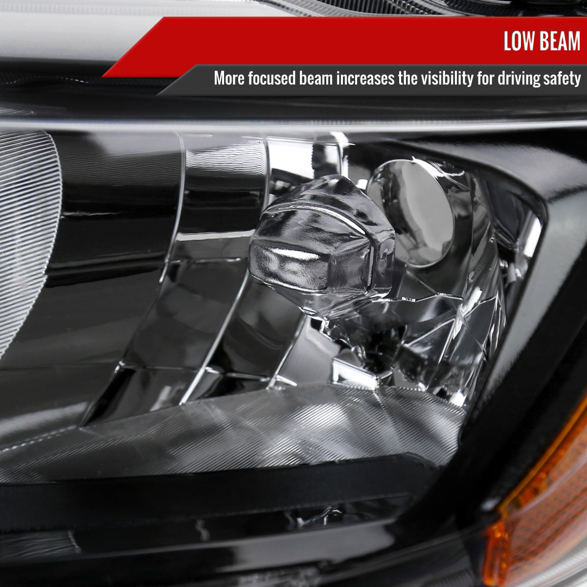 Spec-D 14-16 Nissan Rogue Driver LED Black Replacement