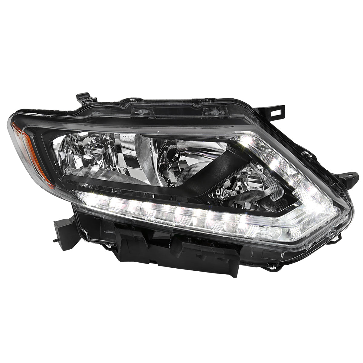 Spec-D 14-16 Nissan Rogue Passenger LED Black Replacement