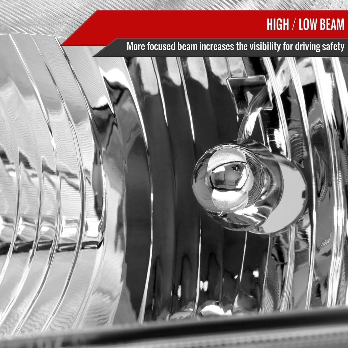 Spec-D 07-09 Nissan Sentra Headlights OEM Style Chrome