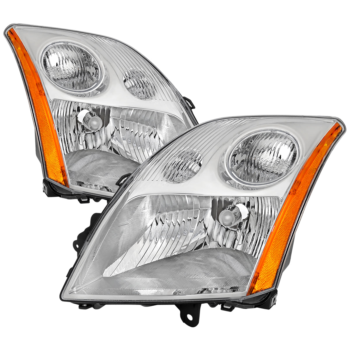 Spec-D 07-09 Nissan Sentra Headlights OEM Style Chrome