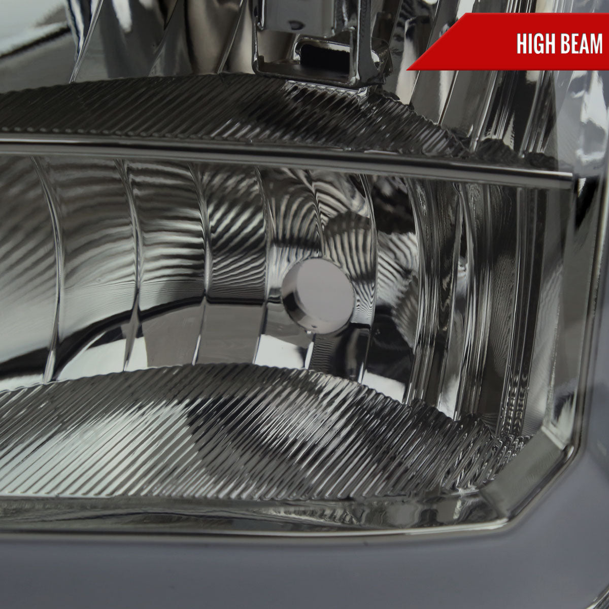 Spec-D 07-13 GMC Sierra 1500 2500HD 3500HD Headlights Light Bar Smoked