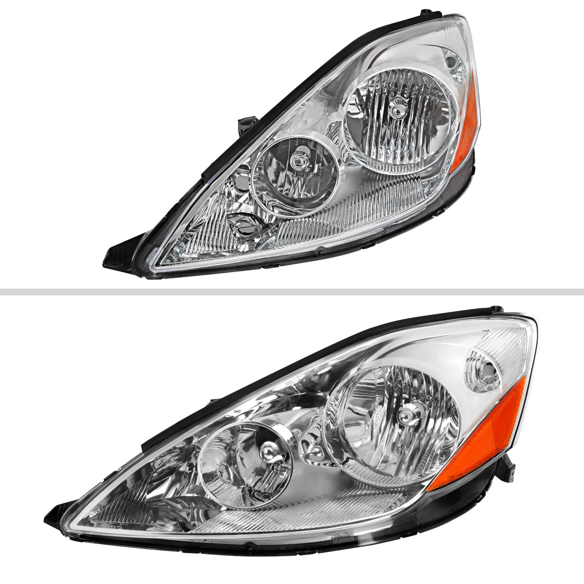 Spec-D 06-10 Sienna OEM OEM Style Driver/Left Headlights Chrome