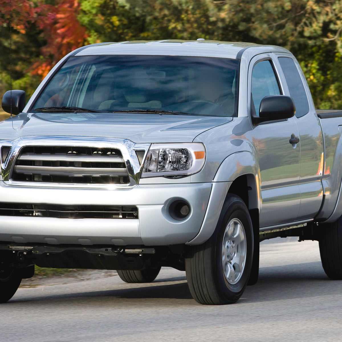Spec-D 05-11 Tacoma LED Bar Headlights OEM Style Chrome
