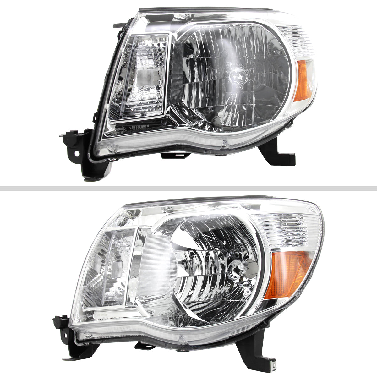 Spec-D 05-11 Toyota Tacoma Headlights OEM Style Chrome