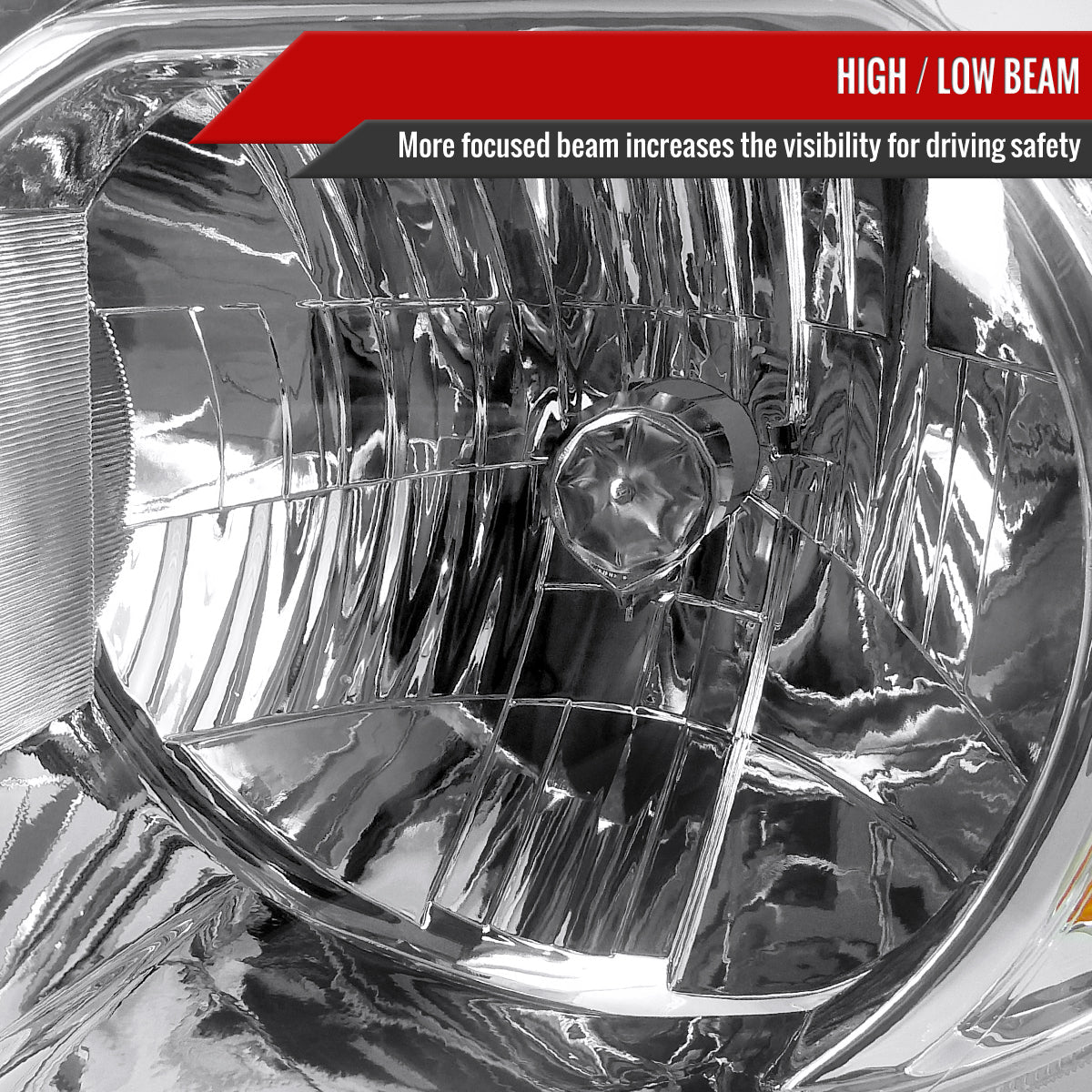 Spec-D 05-11 Toyota Tacoma Headlights OEM Style Chrome