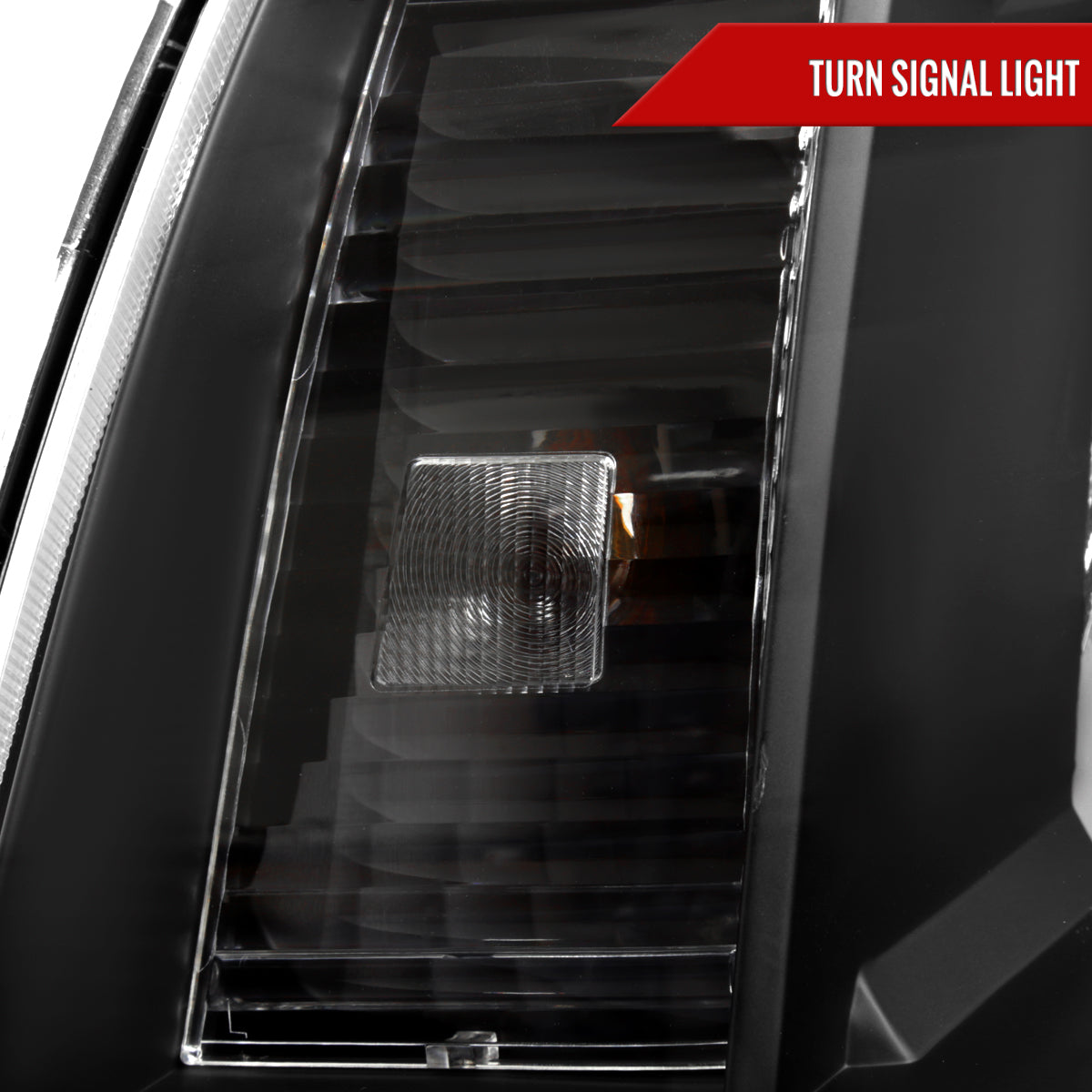 Spec-D 05-11 Tacoma Headlights LED Bar OEM Style Black