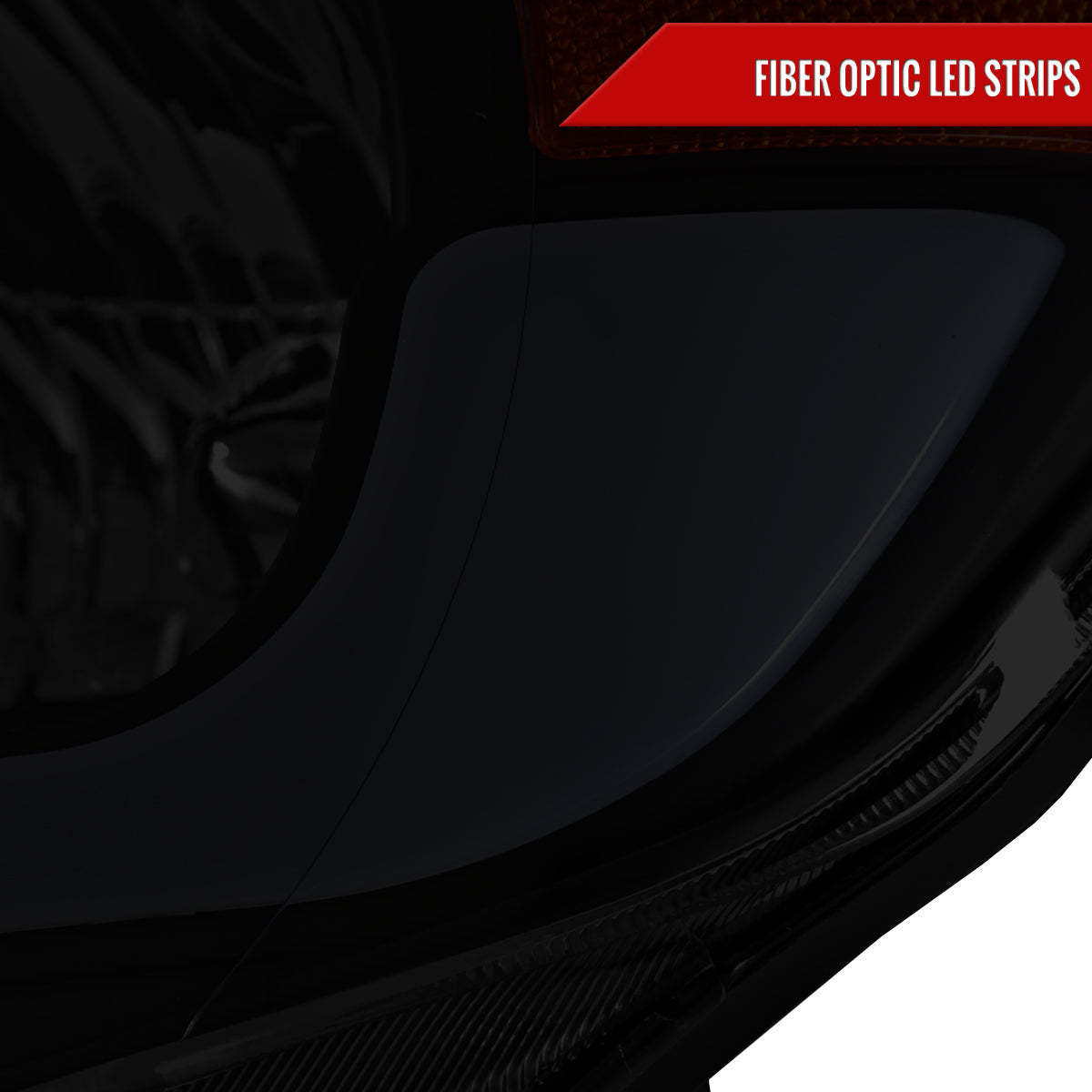Spec-D 05-11 Tacoma LED Bar OE Style Black w/ Smoked Lens Headlights