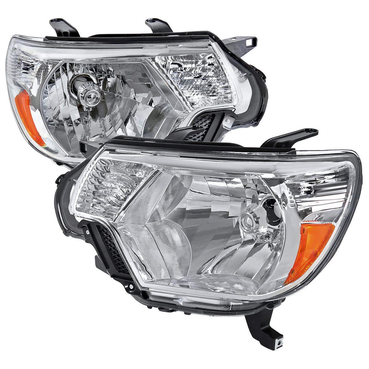 Spec-D 12-2015 Toyota Tacoma OEM OEM Style Headlights Chrome