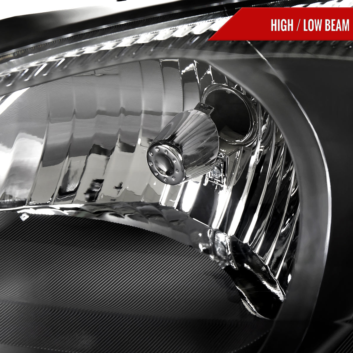 Spec-D 00-07 Ford Taurus OE Headlights Without Centennial - Black