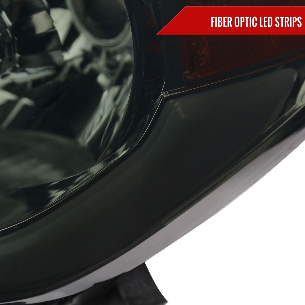 Spec-D 14-21 Tundra LED Bar OEM Style Chrome/Smoked Lens Headlights