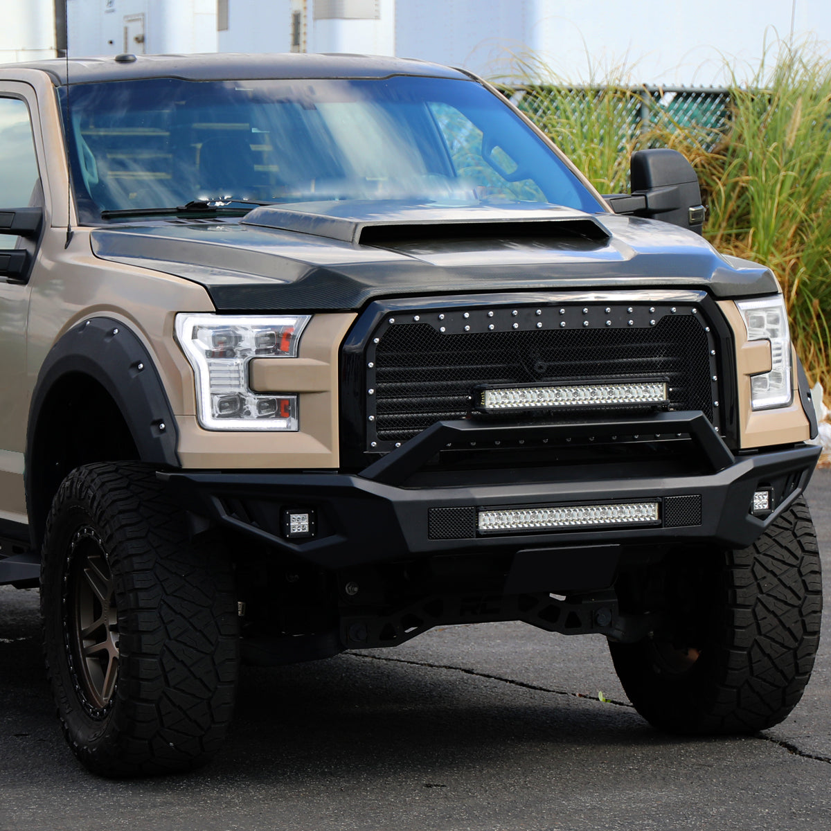 Spec-D 15-17 Ford F-150 Headlights Full LED Switchback Sequential.