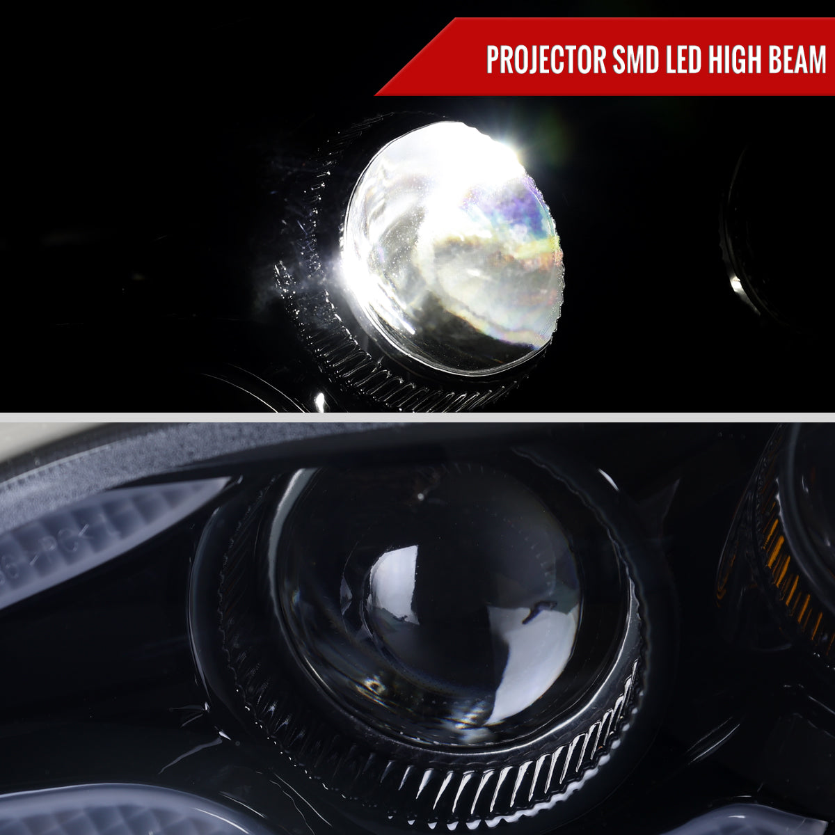 Spec-D 14-16 Lexus IS250 IS350 Projector Headlights Black/Smoked
