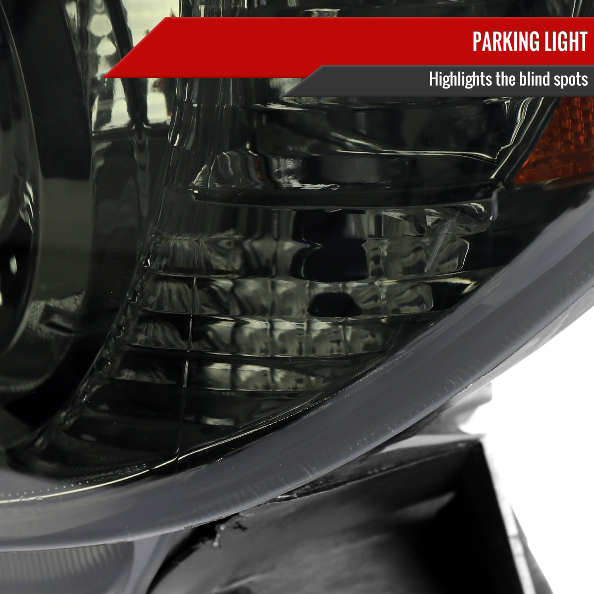 Spec-D 06-09 4Runner SR5 Ltd Projector Headlights Chrome/Smoked Lens