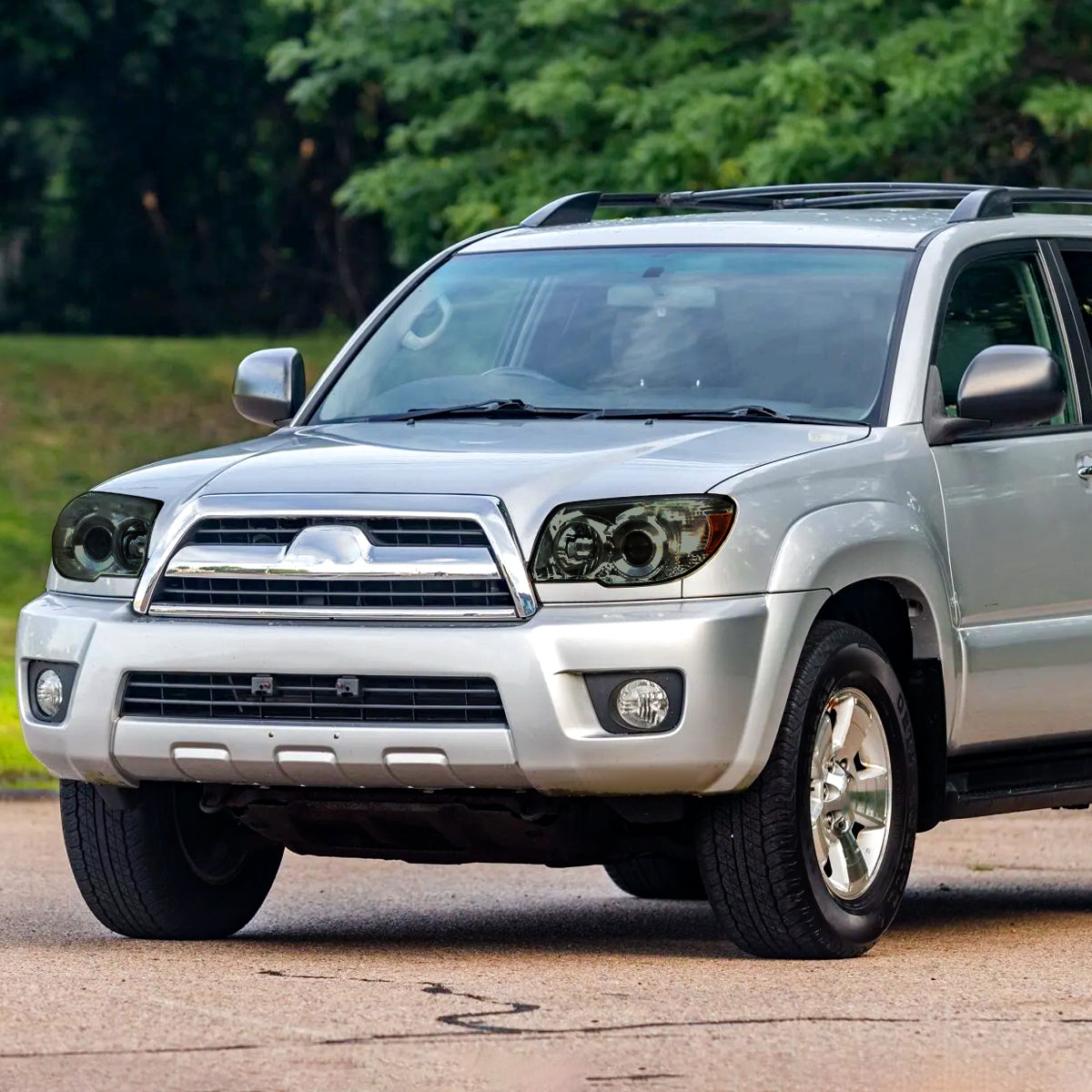 Spec-D 06-09 4Runner SR5 Ltd Projector Headlights Chrome/Smoked Lens