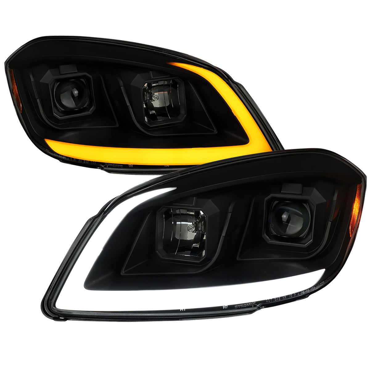 Spec-D 05-10 Chevy Cobalt Headlights Switchback DRL Black/Smoked