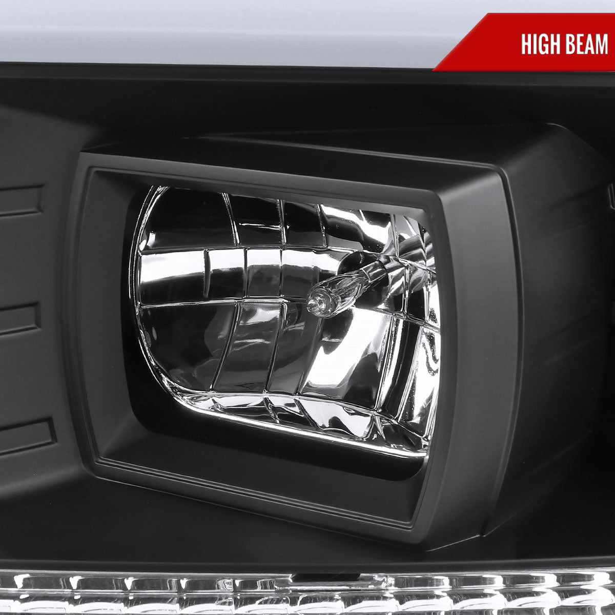 Spec-D 04-08 Ford F150/06-08 Lincoln Mark LT Headlights LED Bar Black