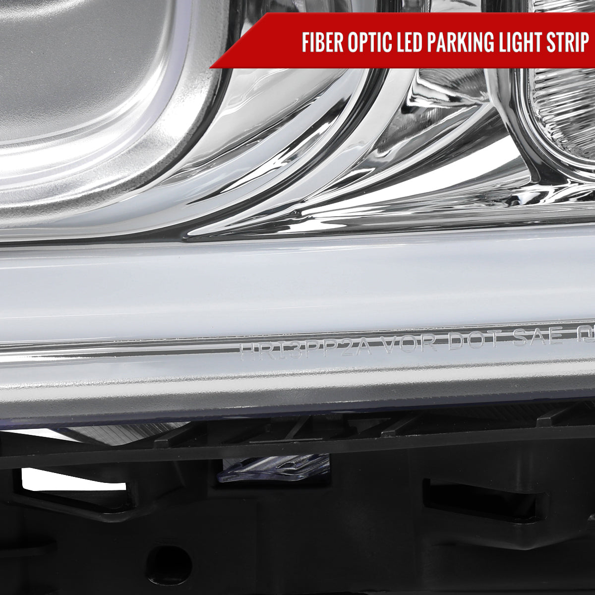 Spec-D 18-20 Ford F-150 Projector Headlights Chrome/Clear.