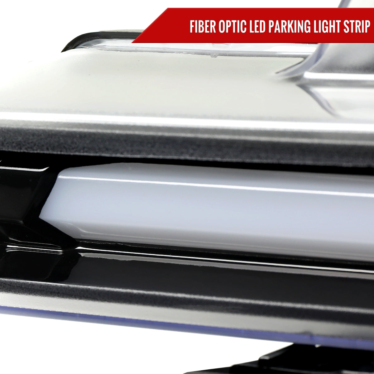 Spec-D 18-20 Ford F-150 LED Projector Headlights Glossy Black