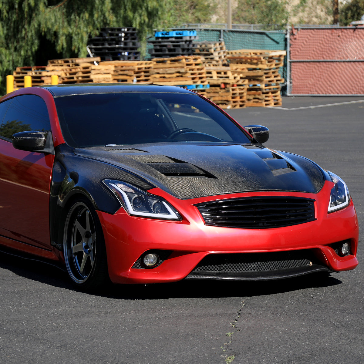 Spec-D 08-15 Infiniti G37/Q60 Coupe Headlights Sequential Black/Clear