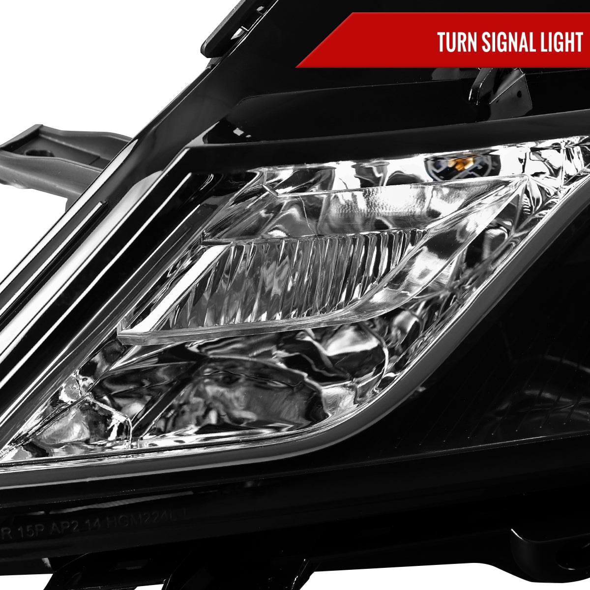 Spec-D 14-20 Chevy Impala Driver Projector Jet Black Replacement