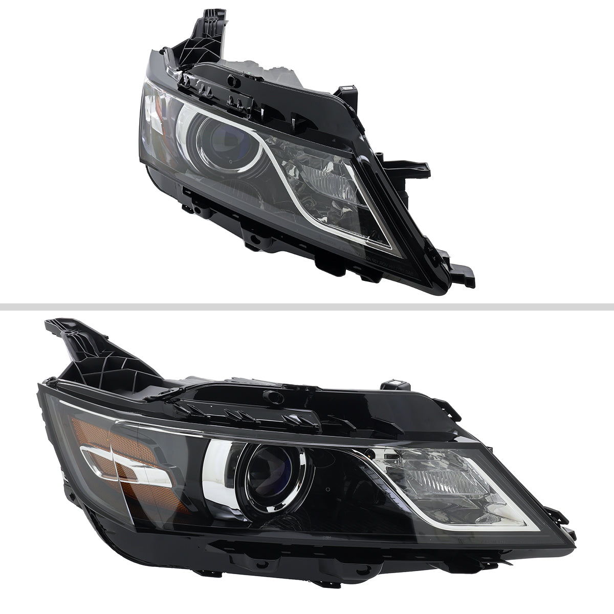 Spec-D 14-20 Chevy Impala Passenger Projector Jet Black Replacement
