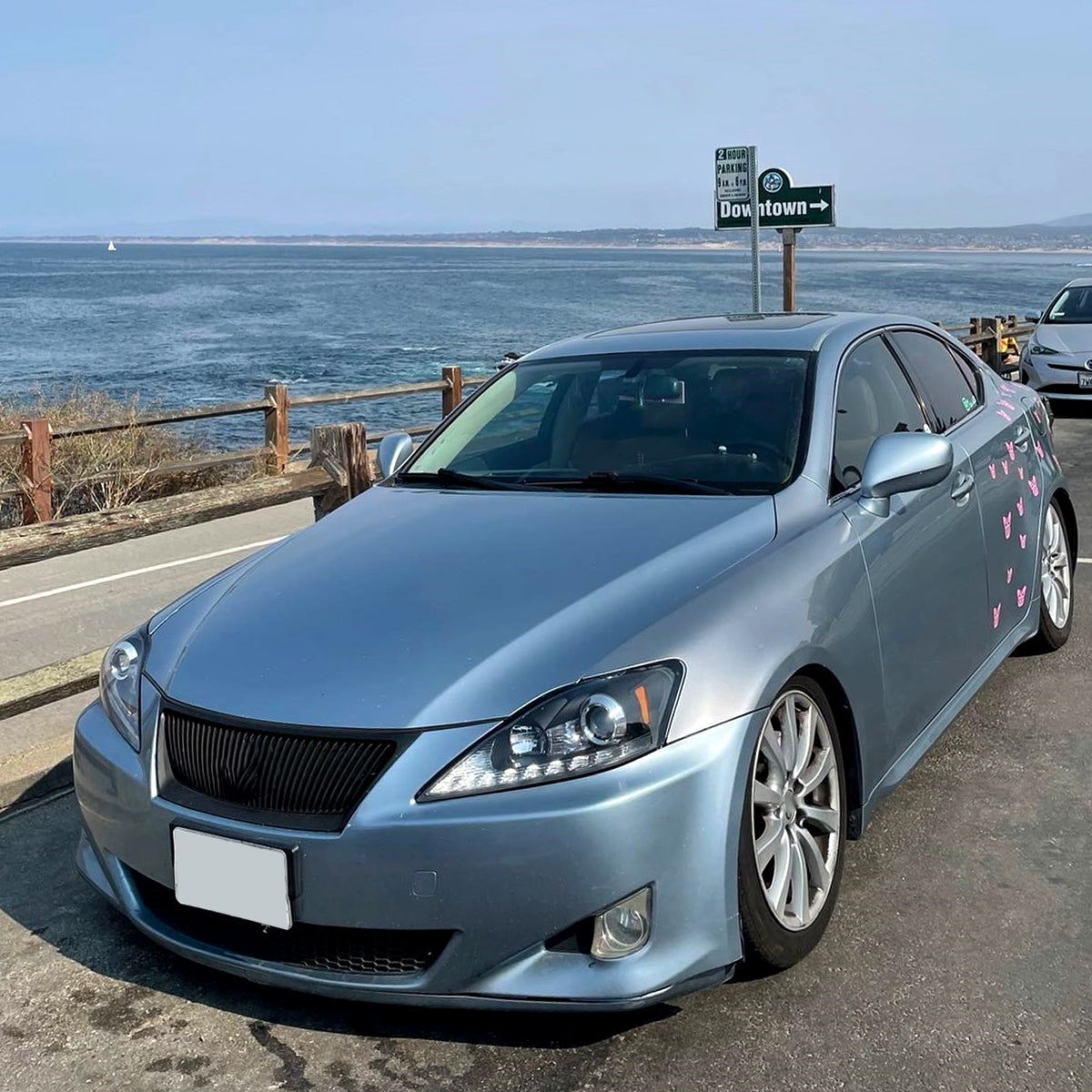 Spec-D 06-10 Lexus IS250 IS350 Headlights Sequential LED Strip Black