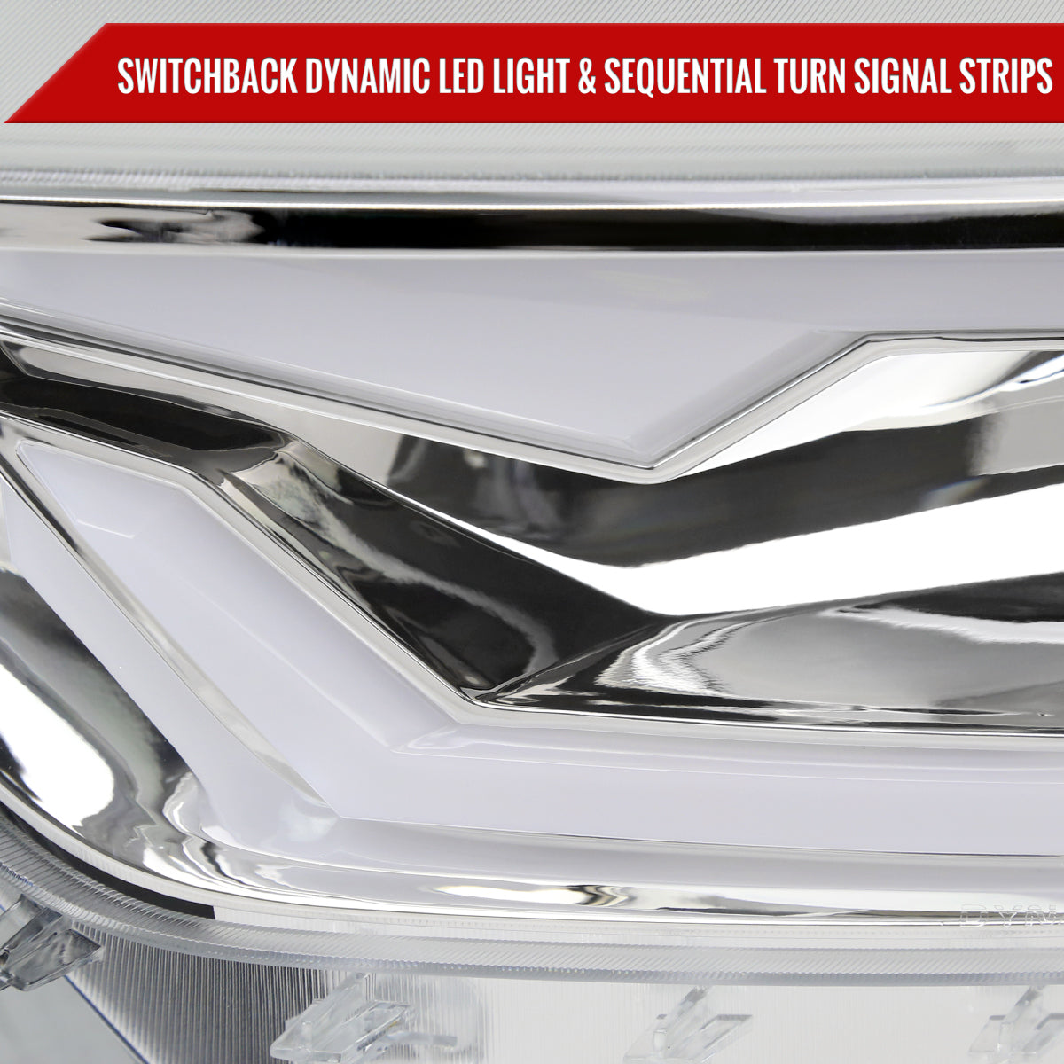 Spec-D 15-20 Ford Mustang HID Projector Headlights Black/Smoked