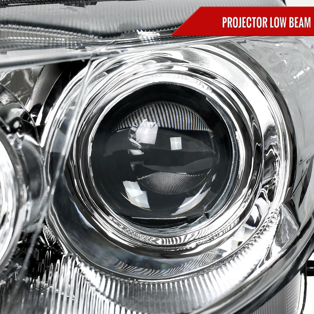 Spec-D 03-05 Mazda 6 OE Style Projector Headlights Chrome