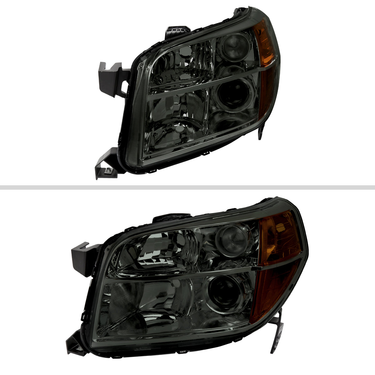 Spec-D 06-08 Honda Pilot Projector Headlights Chrome/Smoked Lens