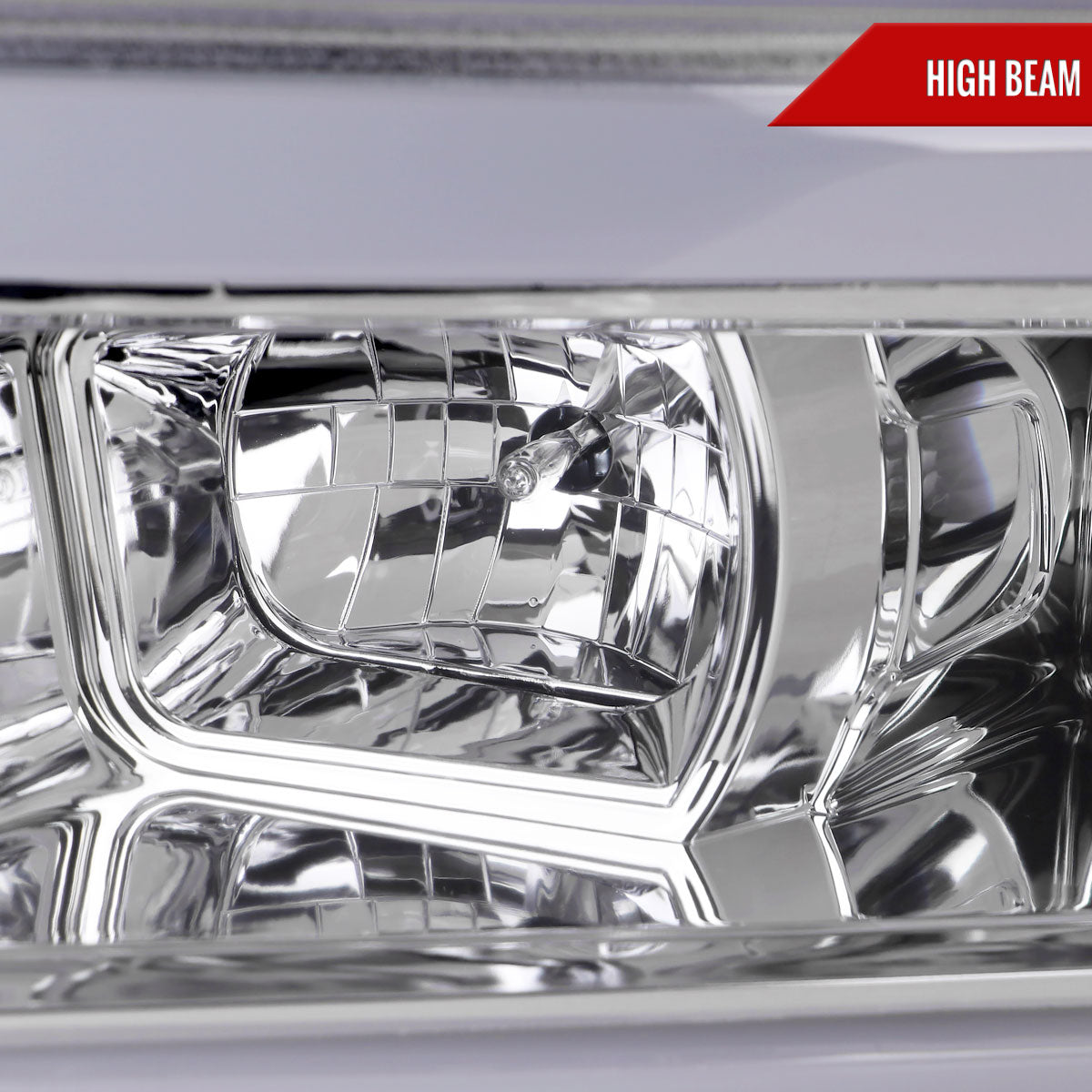 Spec-D 19-24 Ram 2500 3500 4500 5500 Tube Projector Headlights Chrome