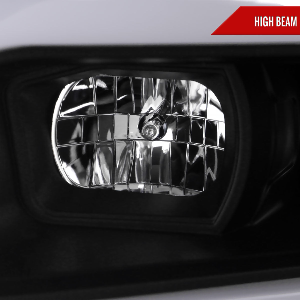 Spec-D 19-24 Ram 2500-5500 Headlights LED Tube Projector Matte Black