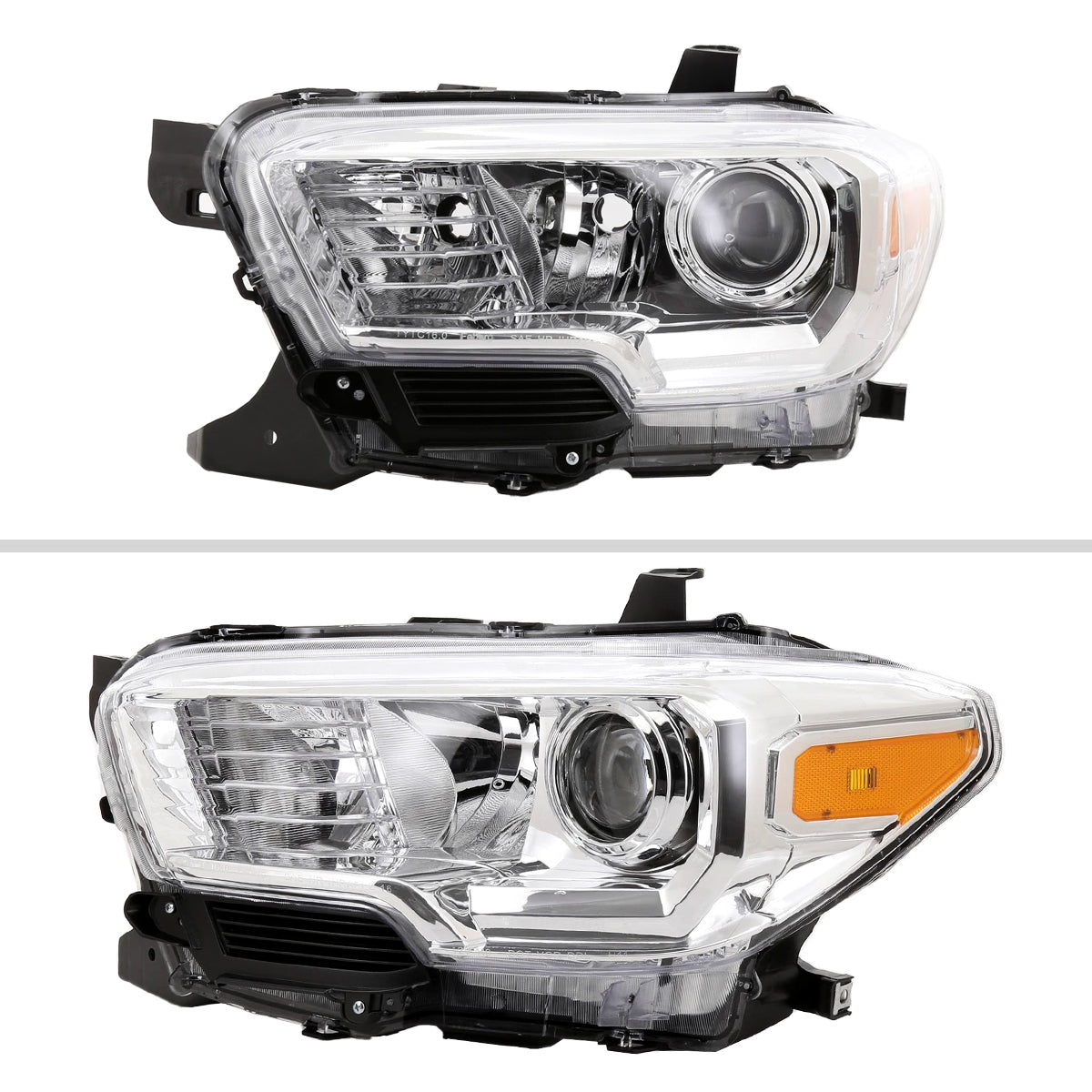 Spec-D 16-23 Toyota Tacoma Driver Replacement Projector Headlight Chrome