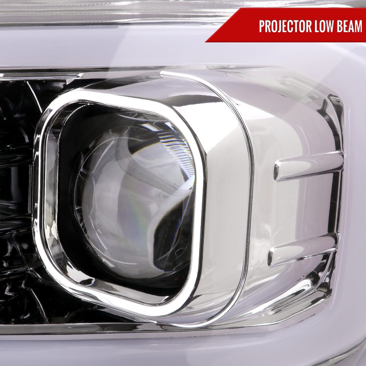 Spec-D 16-23 Tacoma Switchback LED Projector Headlights Chrome