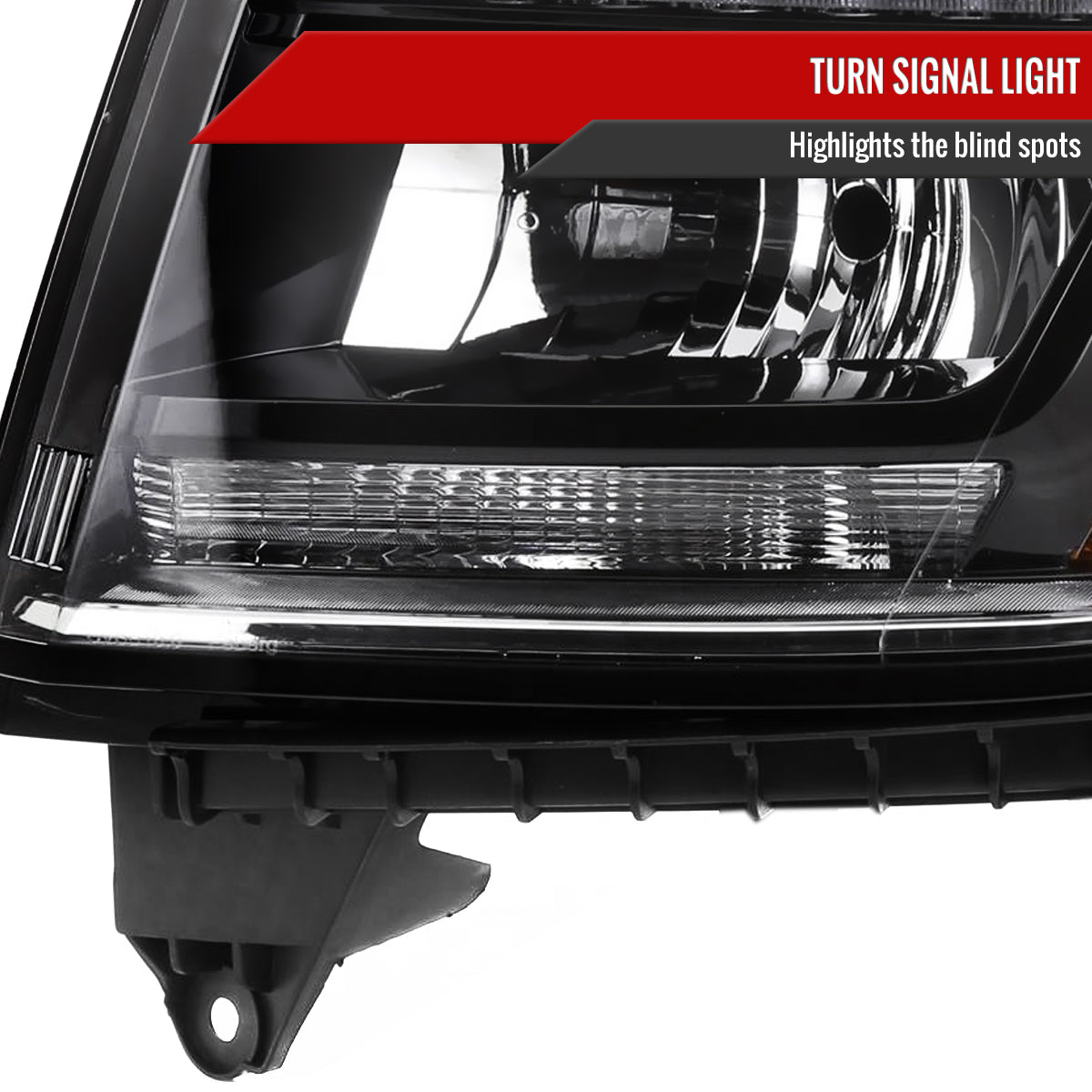 Spec-D 15-20 Tahoe/Suburban Driver Projector Black Replacement