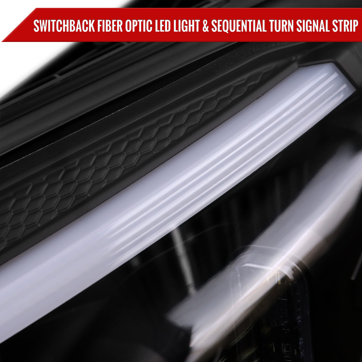Spec-D 15-18 Mercedes-Benz C-Class W205 SEQ LED Headlights Black