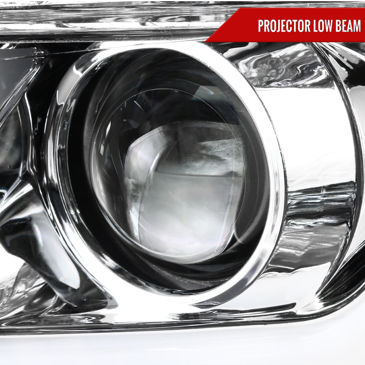 Spec-D 15-20 GMC Yukon/Yukon XL LED U-Bar Projector Headlights Chrome