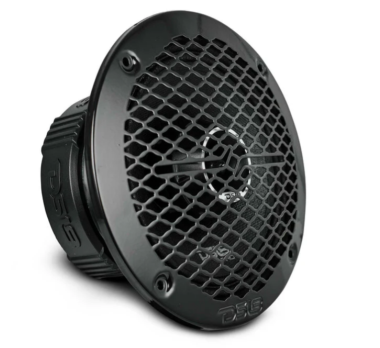 DS18 Car Audio Bundle – 4-Channel 300W RMS Amp + 4× 6.5