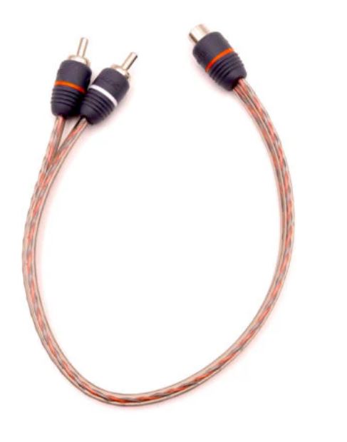 Elite Audio EA-RCY2M Y-adapter 2 Males 1 Female RCA Cable | Elite Audio