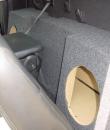 2002 & UP Dodge Regular Cab Pro Poly Subwoofer Box sub Box 2X12