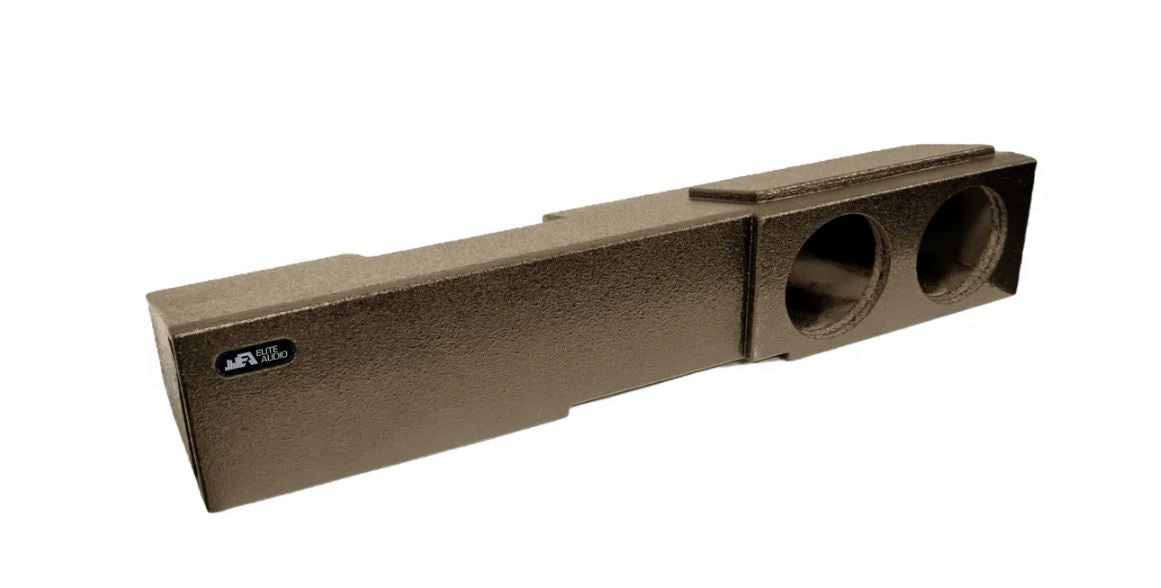 Elite Audio Enclosures | GMC Sierra / Chevrolet Crew Cab 2007+ Dual 8