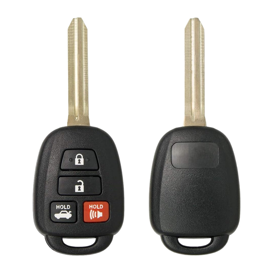 2016-2017 Scion FR-S Toyota 86 / 4-Button Remote Head Key / PN: SU003-05282 / HYQ12BEL / G Chip (AFTERMARKET)