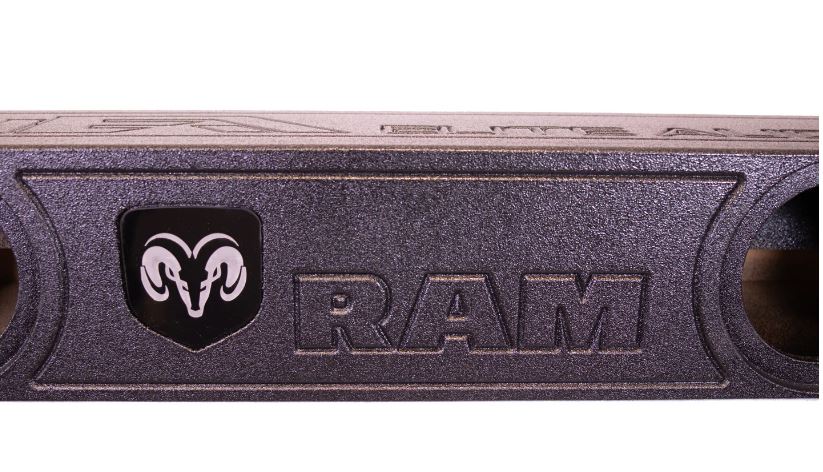 Elite Audio DODGE RAM 19-22 DUAL PORTED UNDERSEAT ENCLOSURE BOX 2X 8
