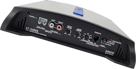 AUDIOTEK AT2400S 2 Channel Stereo Car Amplifier - 2400 Watts