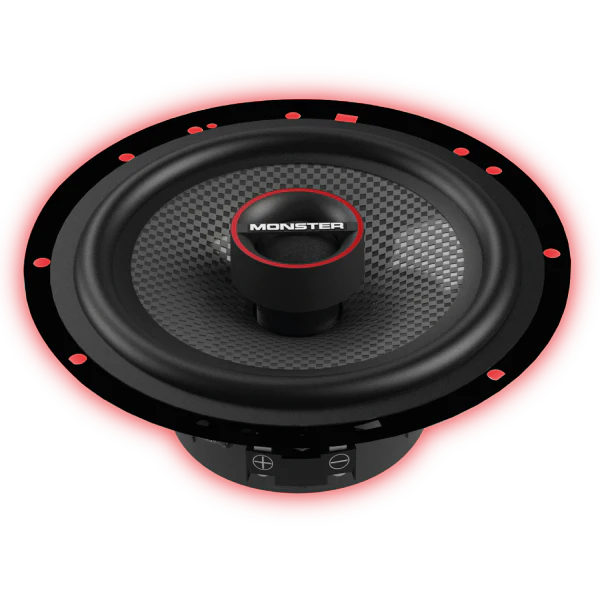 Monster MS652C 6.5″ 2-Way Coaxial Speakers (Pair)