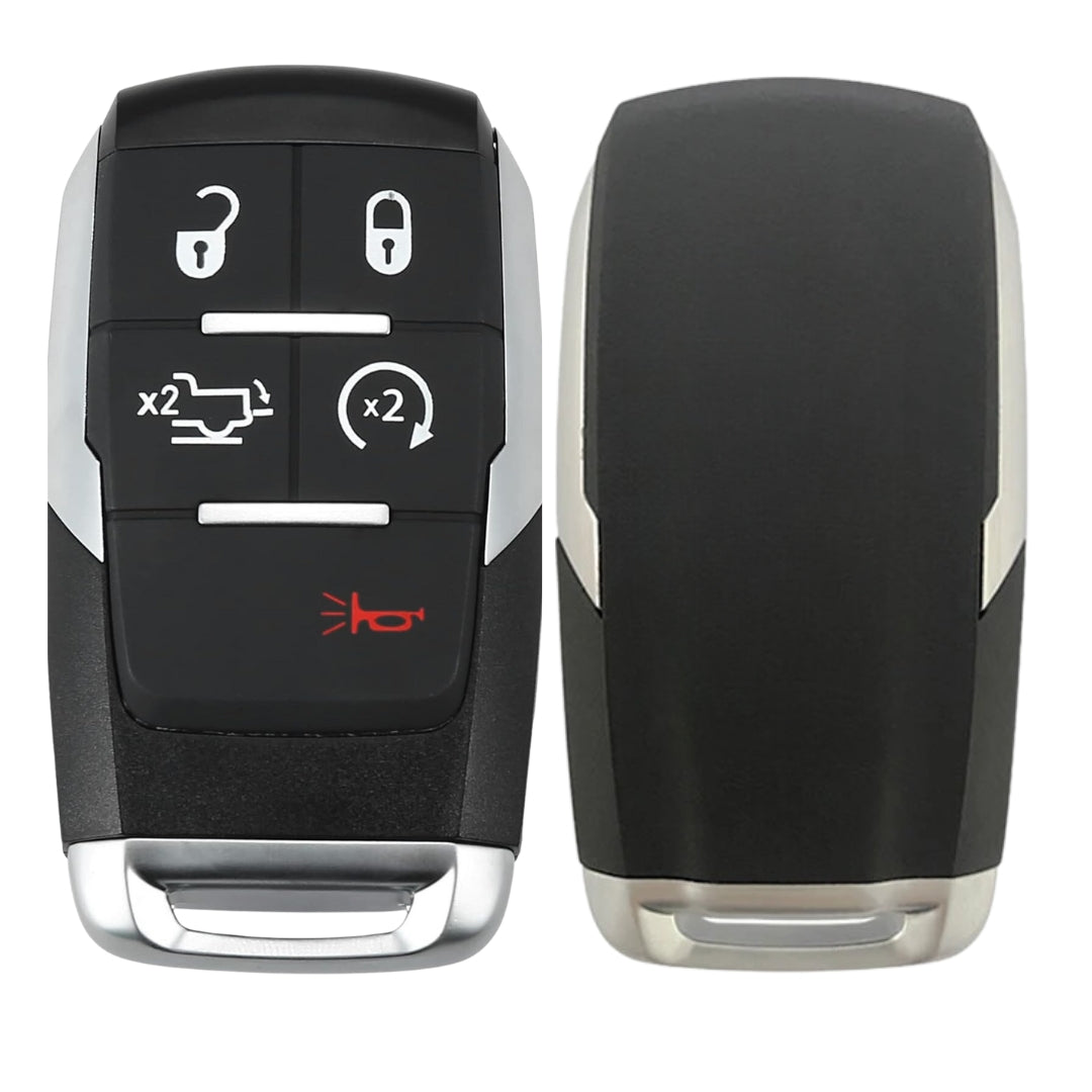 2019-2020 Dodge Ram Pickup HD 2500 Longhorn / 5-Button Smart Key / PN: 68375456AB / GQ4-76T (AFTERMARKET)